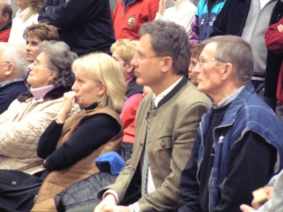 1. B&uuml;rgermeister Hans Eschlberger und Hans Mende